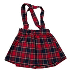 Baby Vip Gonna Fantasia Scozzese Rosso per Neonata T413907 ROSSO BABY VIP 