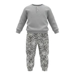 Baby Vip Completo 2Pz Modello Pigiama Maglia-Pantalone Grigio per Neonata T4343 GRIGIO BABY VIP 