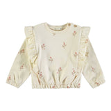 Babyclic Felpa Chiusa Girocollo tinta unita Crema per Bambina L276300306 CREMA BABYCLIC 