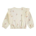 Babyclic Felpa Chiusa Girocollo tinta unita Crema per Bambina L276300306 CREMA BABYCLIC 