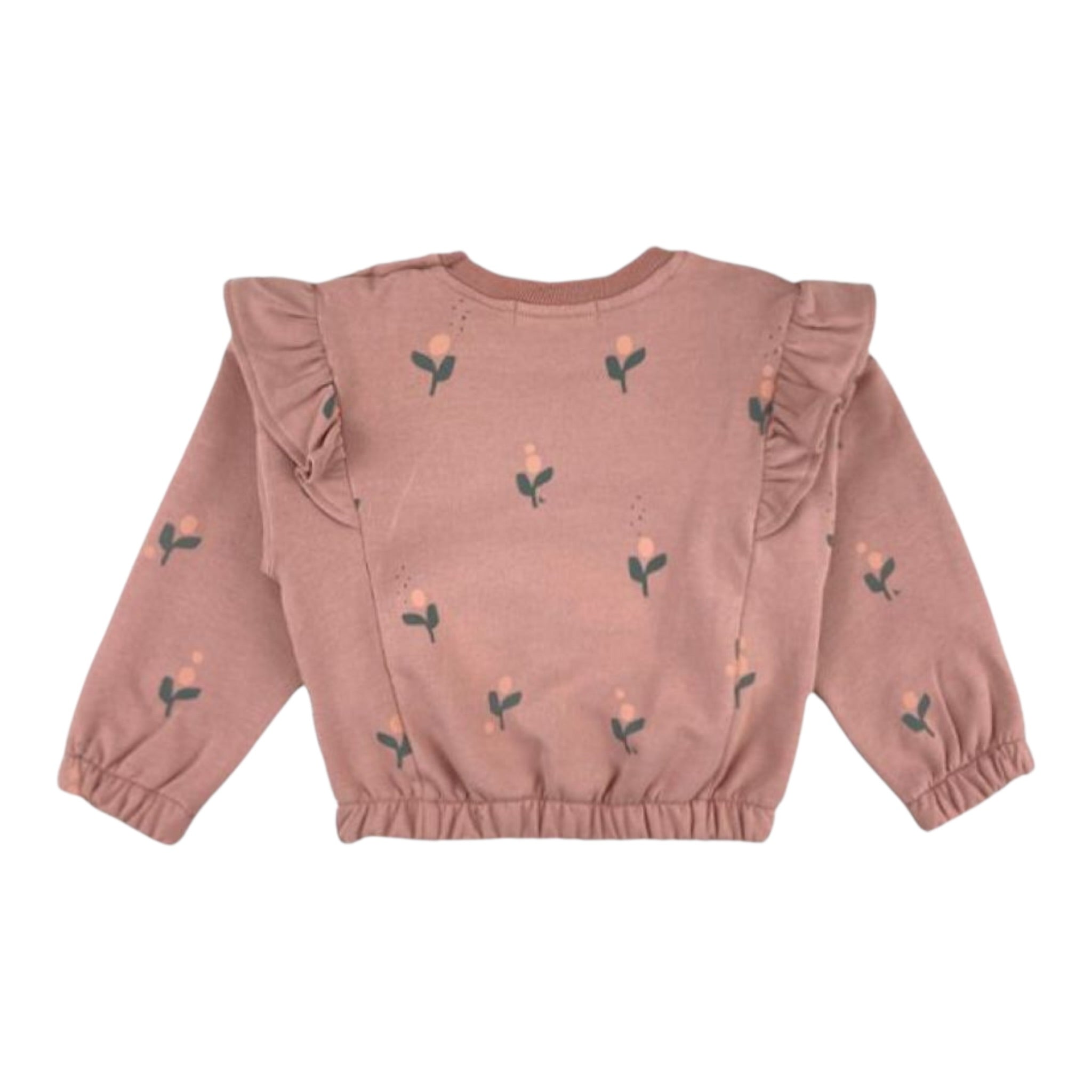 Babyclic Felpa Chiusa Girocollo tinta unita Rosa per Bambina L276303J ROSA BABYCLIC 