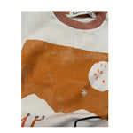 Babyclic Felpa Chiusa Girocollo con Stampa Beige per Bambino L276310009 BEIGE BABYCLIC 