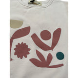Babyclic Felpa Chiusa Girocollo con Stampa Crema per Bambina L276430006 CREMA BABYCLIC 