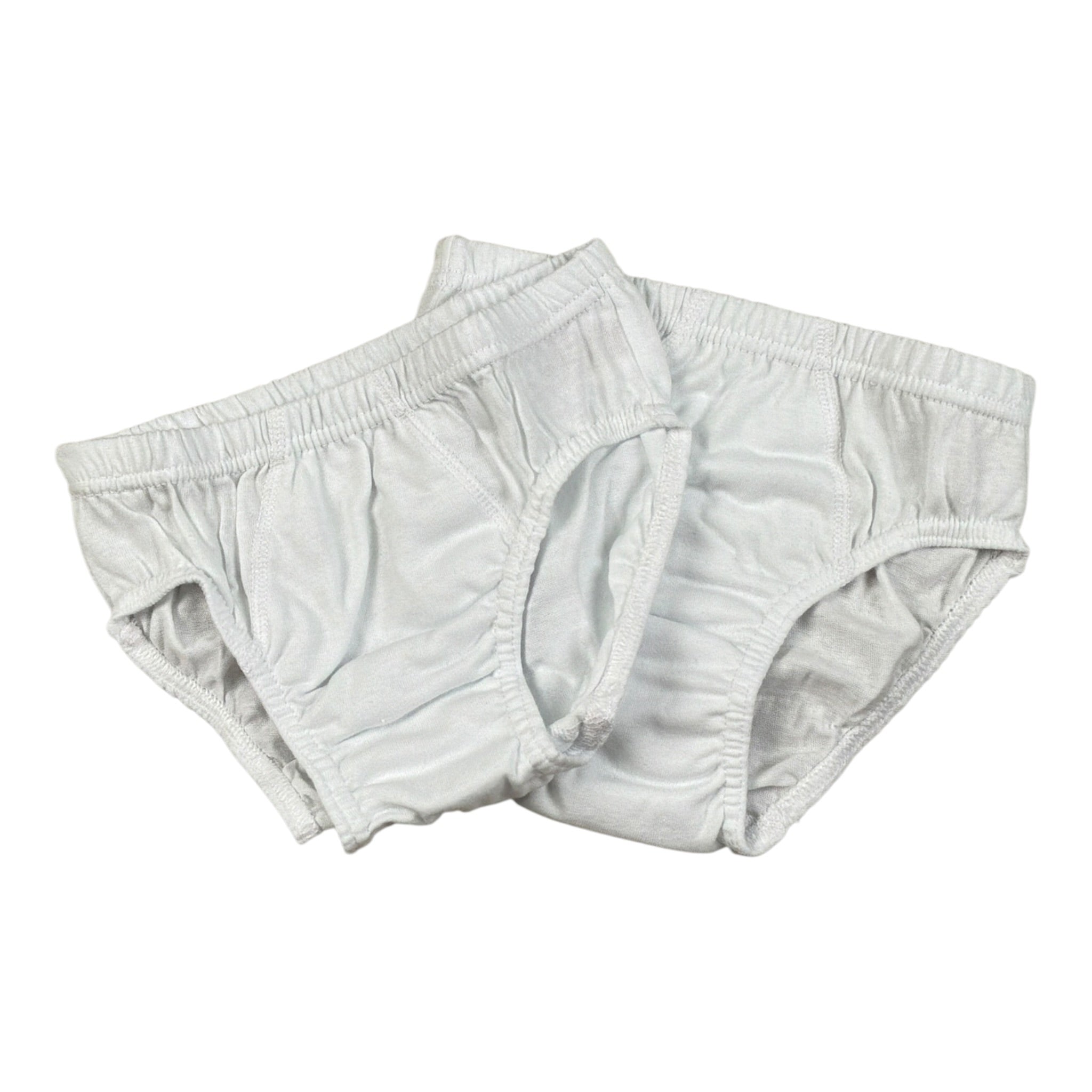 Babyvip Set 2Pz Slip tinta unita Bianco per Bambino 4199 BIANCO BABYVIP 