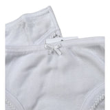Babyvip Set 2 Slip tinta unita Bianco per Bambina 4204 BIANCO BABYVIP 