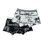 Babyvip Set 2 Box Bicolore con Stampa Bianco/Nero per Bambino 4323 BIANCO/NERO BABYVIP 