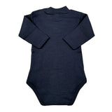 Babyvip Body tinta unita Mezzo Collo Blu per Neonata J1414 BLU BABYVIP 