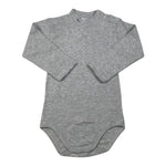 Babyvip Body tinta unita Mezzo Collo Grigio per Neonata J1414 GRIGIO BABYVIP 
