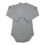 Babyvip Body tinta unita Mezzo Collo Grigio per Neonata J1414 GRIGIO BABYVIP 