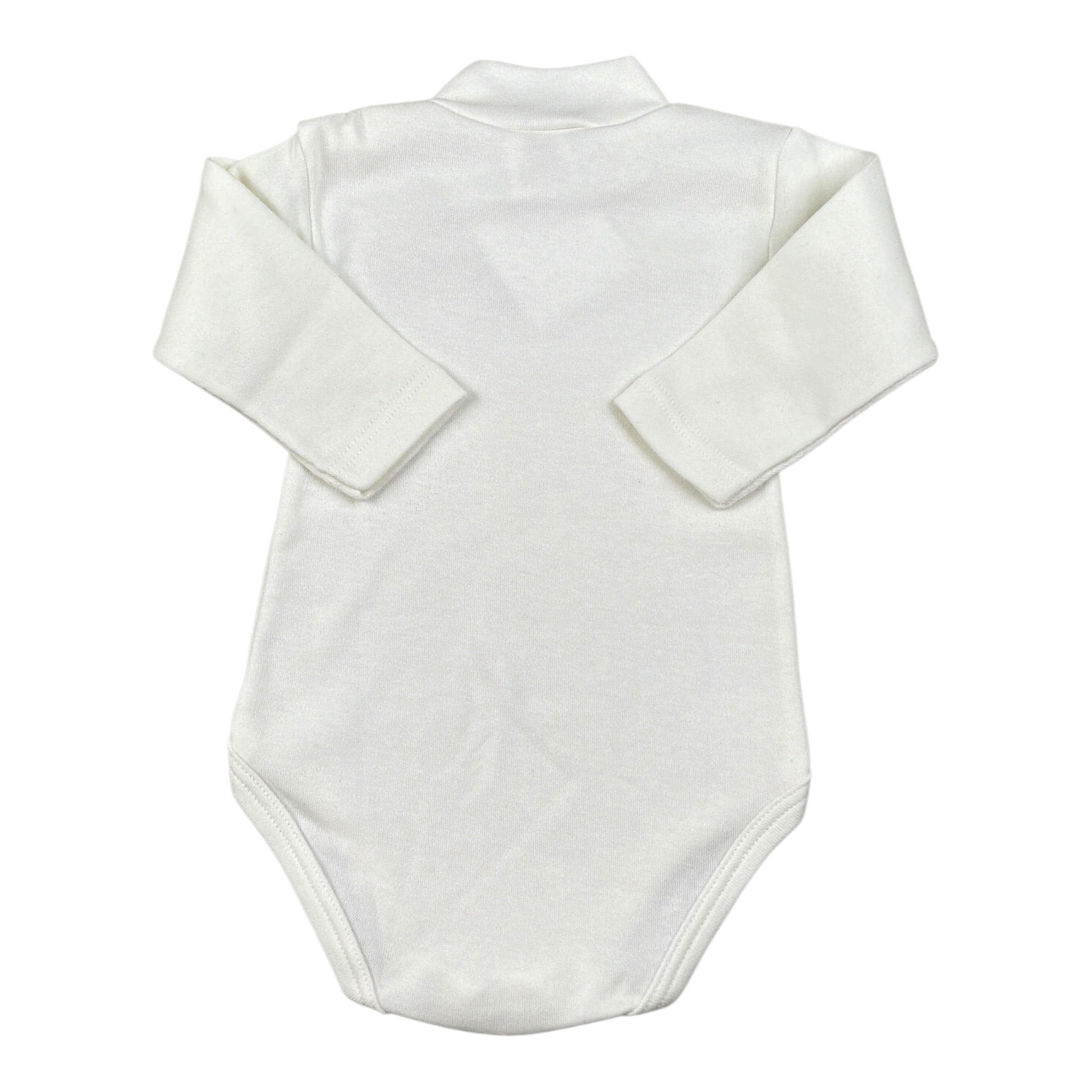 Babyvip Body tinta unita Mezzo Collo Bianco per Bambina J1414J BIANCO BABYVIP 