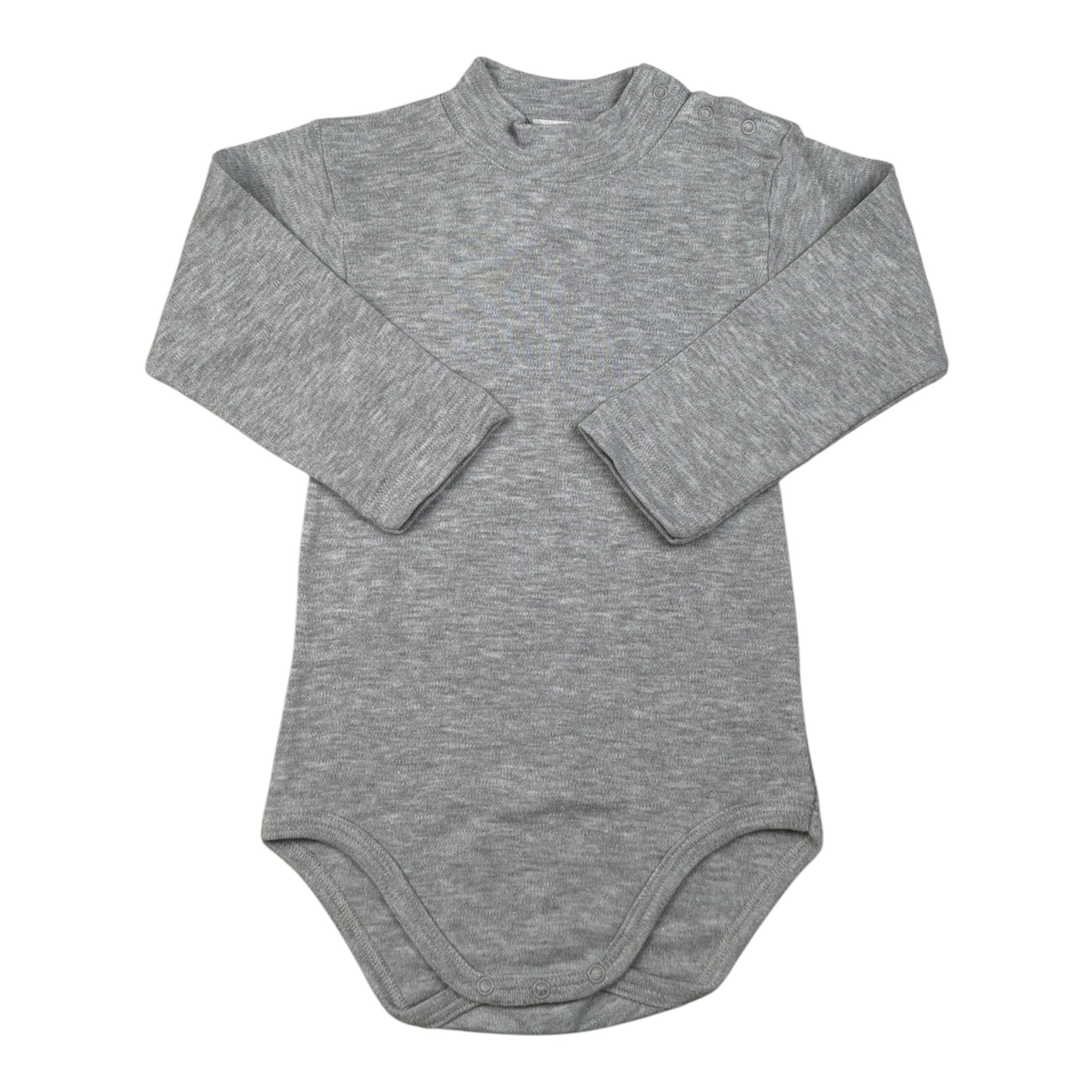 Babyvip Body tinta unita Mezzo Collo Grigio per Bambina J1414J GRIGIO BABYVIP 