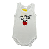 Babyvip Body tinta unita con Stampa Giromanica Bianco per Neonata J1601 BIANCO BABYVIP 