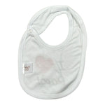 Babyvip Bavetta tinta unita con Stampa Bianco per Neonata J8163 BIANCO BABYVIP 