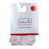 Babyvip Calze tinta unita Rosa per Bambina J8371J ROSA BABYVIP 