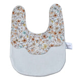 Babyvip Bavetta tinta unita con Fantasia Bianco per Neonata T1795 BIANCO BABYVIP 