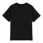 Balmain T-Shirt tinta unita con Logo Nero per Neonata BW8581 NERO BALMAIN 