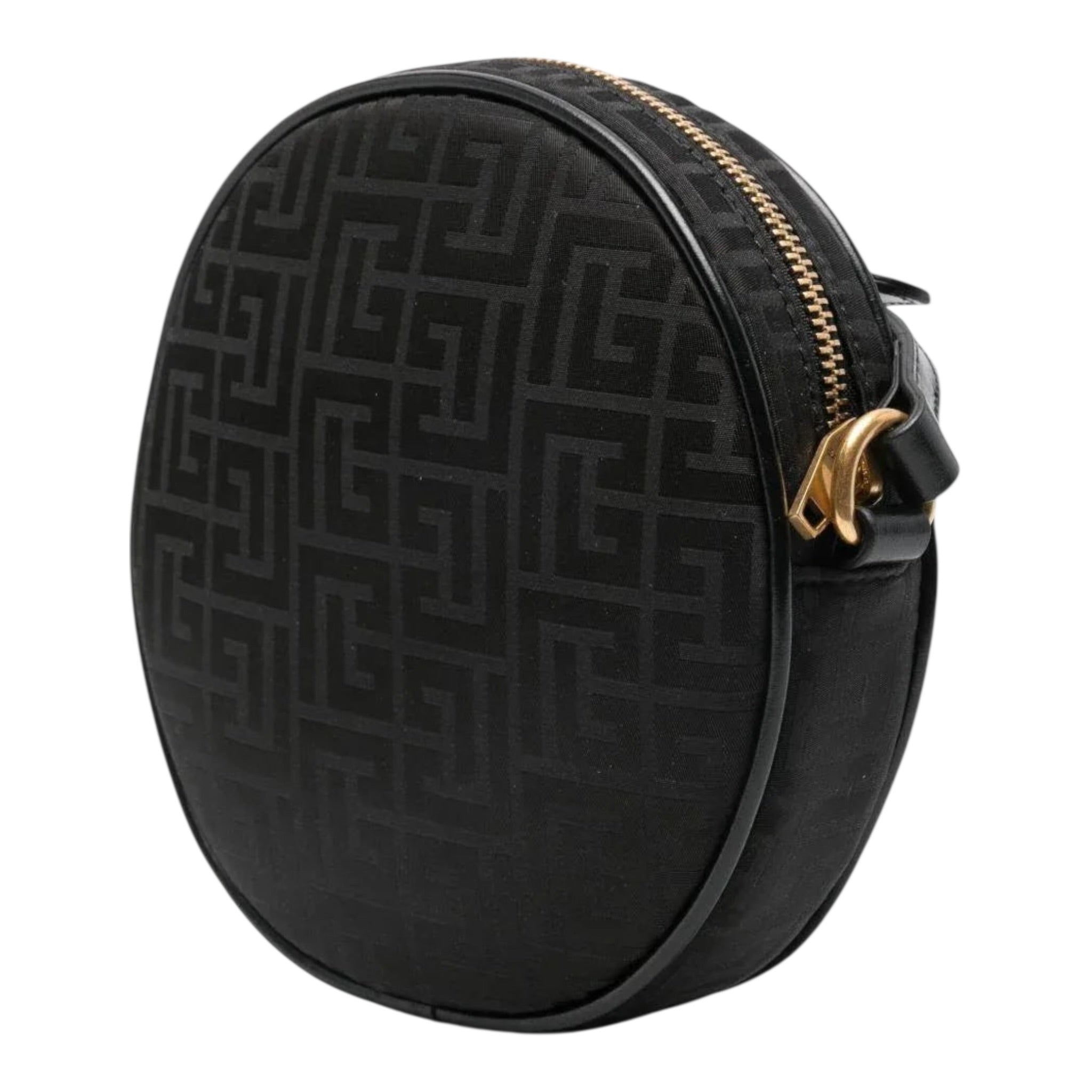 Balmain Borsa tinta unita Logata Nero per Bambina BX0A88 NERO BALMAIN 