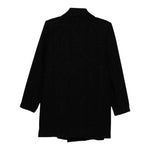Balmain Cappotto tinta unita con Bottoni Nero per Bambina BX2Q10 NERO BALMAIN 
