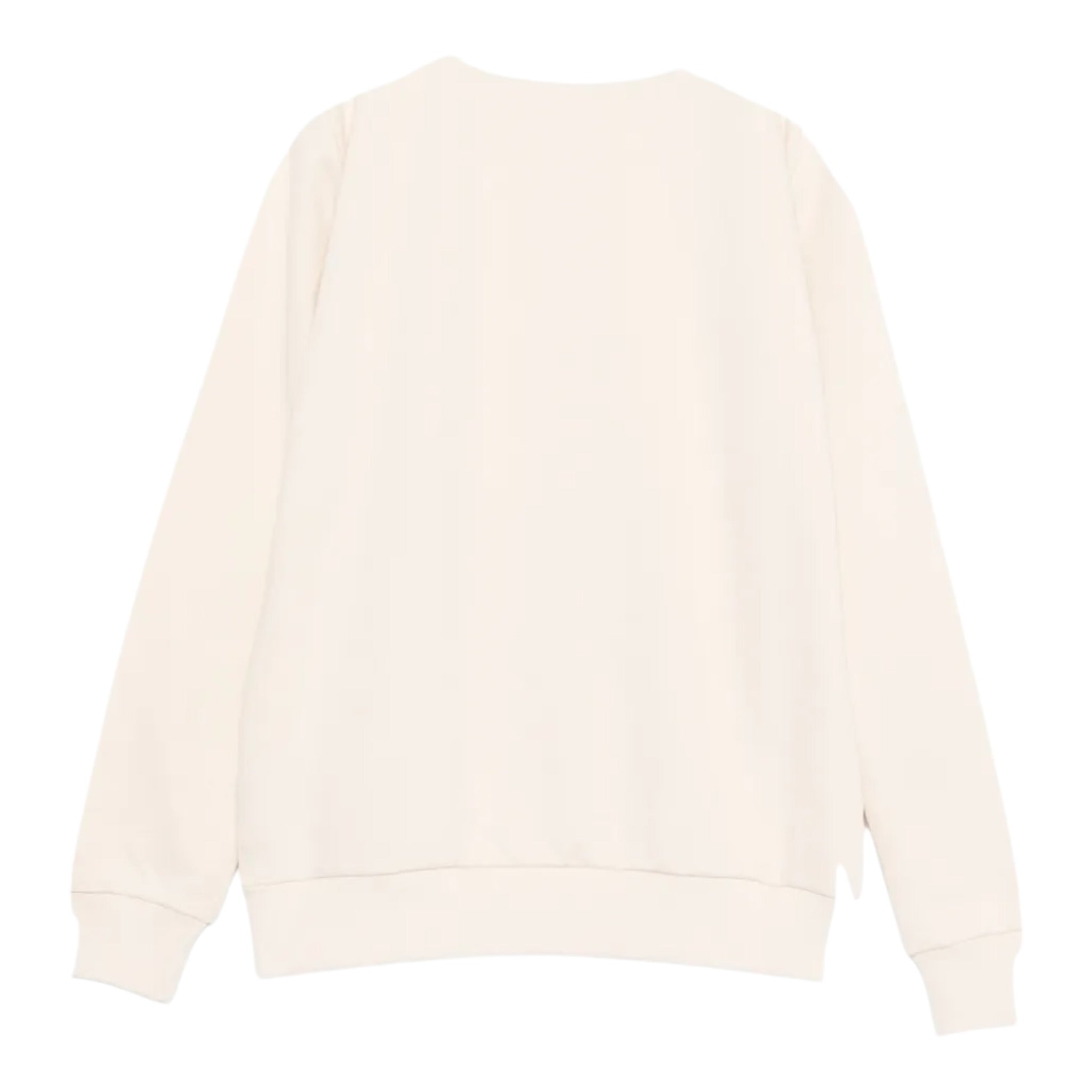 Balmain Felpa Chiusa Girocollo tinta unita Panna per Bambino BX4Q40 PANNA BALMAIN 