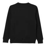 Balmain Felpa Chiusa Girocollo tinta unita Nero per Bambino BX4R30 NERO BALMAIN 