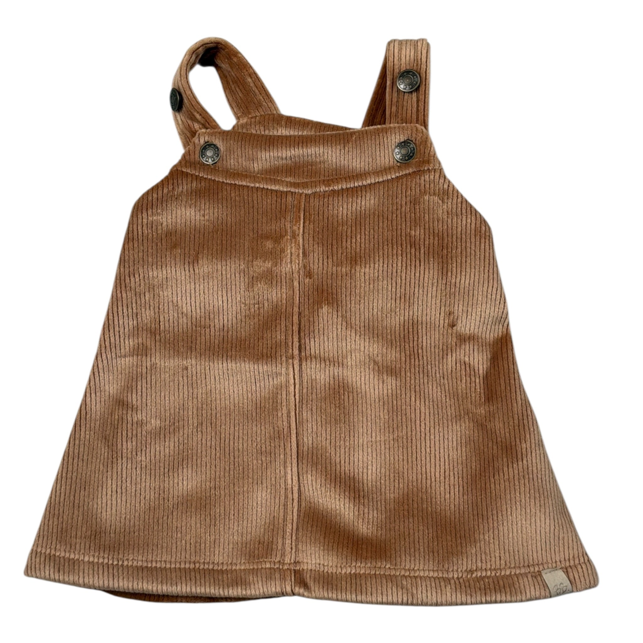 Bamboom+Babies Abito Salopette In Velluto tinta unita Cammello per Neonata 10299 CAMMELLO BAMBOOM+BABIES 