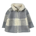 Bamboom+Babies Cappotto Bicolore con Zip Grigio/Bianco per Neonato 1065 GRIGIO/BIANCO BAMBOOM+BABIES 