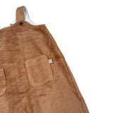 Bamboom+Babies Salopette tinta unita In Camoscio Cammello per Neonato 1070 CAMMELLO BAMBOOM+BABIES 