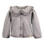 Bamboom+Babies Camicia Manica Lunga In Denim tinta unita Grigio per Neonata 1085 GRIGIO BAMBOOM+BABIES 