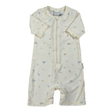 Bamboom+Babies Costume Intero tinta unita con Stampa Panna per Bambino 726 PANNA BAMBOOM+BABIES 