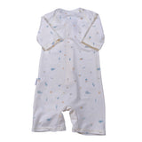 Bamboom+Babies Costume Intero tinta unita con Stampa Panna per Bambino 726 PANNA BAMBOOM+BABIES 