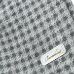Barcellino Cappello tinta unita con Microfantasia Grigio per Neonato 115508 GRIGIO BARCELLINO 