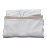 Barcellino Coperta tinta unita con Stampa Bianco per Neonata 115613 BIANCO BARCELLINO 