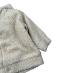 Barcellino Pelliccia Teddy tinta unita con Cappuccio Panna per Neonato 125114XX PANNA BARCELLINO 