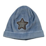 Barcellino Cappello tinta unita con Stampa Azzurro per Neonato 125203 AZZURRO BARCELLINO 