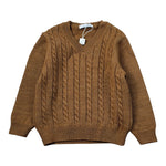 Barcellino Maglia tinta unita con Trecce Cammello per Neonato 125411 CAMMELLO BARCELLINO 