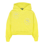 Barrow Kids Felpa tinta unita con Brillantini Giallo per Bambina F5BKJGHS179 GIALLO BARROW KIDS 