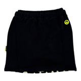 Barrow Kids Gonna tinta unita con Logo Nero per Bambina F5BKJGSK035 NERO BARROW KIDS 
