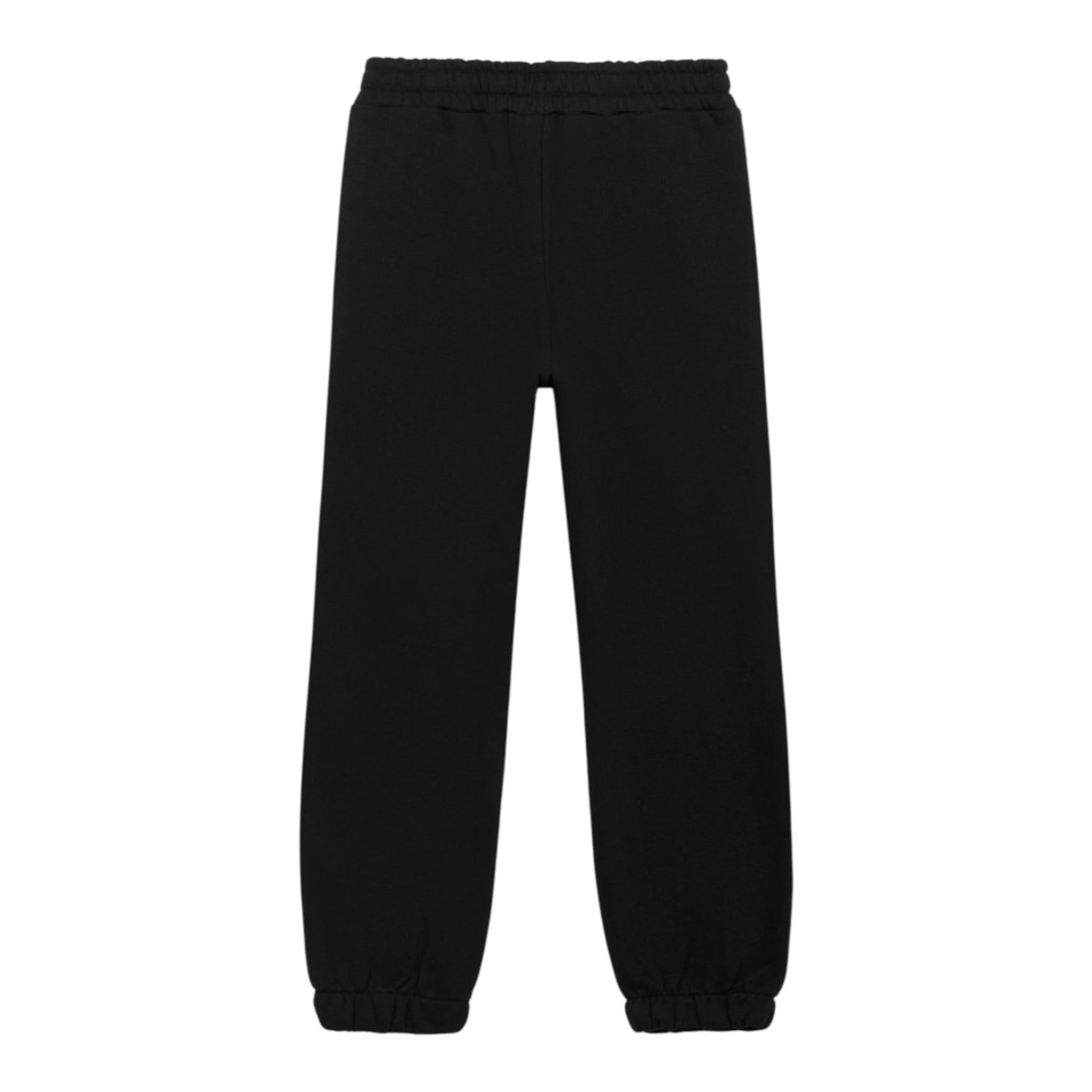 Barrow Kids Pantalone Modello Tuta tinta unita con Logo Nero per Bambino F5BKJUFP051X NERO BARROW KIDS 