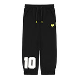 Barrow Kids Pantalone Tuta tinta unita con Logo Nero per Bambino F5BKJUFP068XX NERO BARROW KIDS 