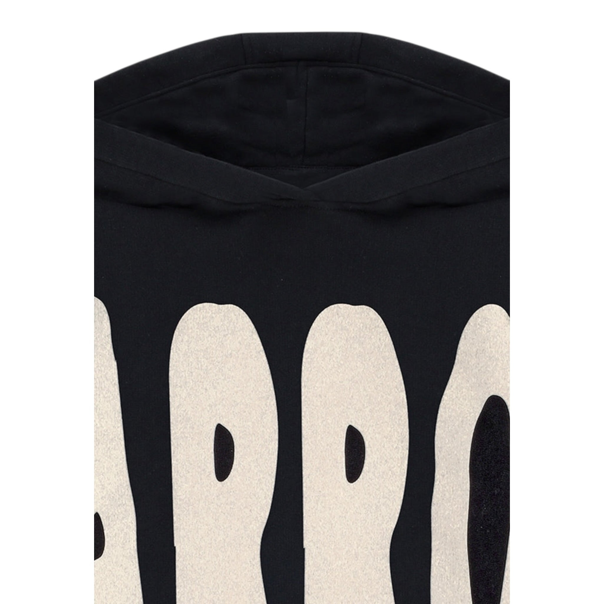 Barrow Kids Felpa Chiusa con Cappuccio tinta unita con Logo Nero per Bambino F5BKJUHS036 NERO BARROW KIDS 