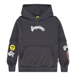 Barrow Kids Felpa Chiusa con Cappuccio tinta unita con Stampe Grigio per Bambino F5BKJUHS158X GRIGIO BARROW KIDS 