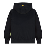 Barrow Kids Felpa Chiusa con Cappuccio tinta unita con Stampe Nero per Bambino F5BKJUHS231 NERO BARROW KIDS 