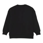 Barrow Kids Felpa Chiusa Girocollo tinta unita con Logo Nero per Bambino F5BKJUSW237 NERO BARROW KIDS 