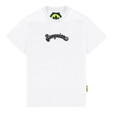 Barrow Kids T-Shirt Girocollo tinta unita con Stampe Bianco per Bambino F5BKJUTH160X BIANCO BARROW KIDS 