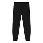 Moschino Pantalone Tuta tinta unita con Logo Nero per Bambino HUP084 NERO MOSCHINO 