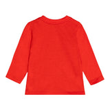 Moschino Shirt Girocollo tinta unita con Logo Rosso per Neonato MSO00RN ROSSO MOSCHINO 