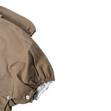 Bear Pagliaccetto Bicolore con Colletto Marrone per Neonata 607 MARRONE BEAR 