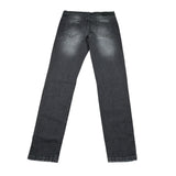Bikkembergs Jeans tinta unita con Girovita Regolabile Nero per Bambino BK0446 NERO BiKKEMBERGS 