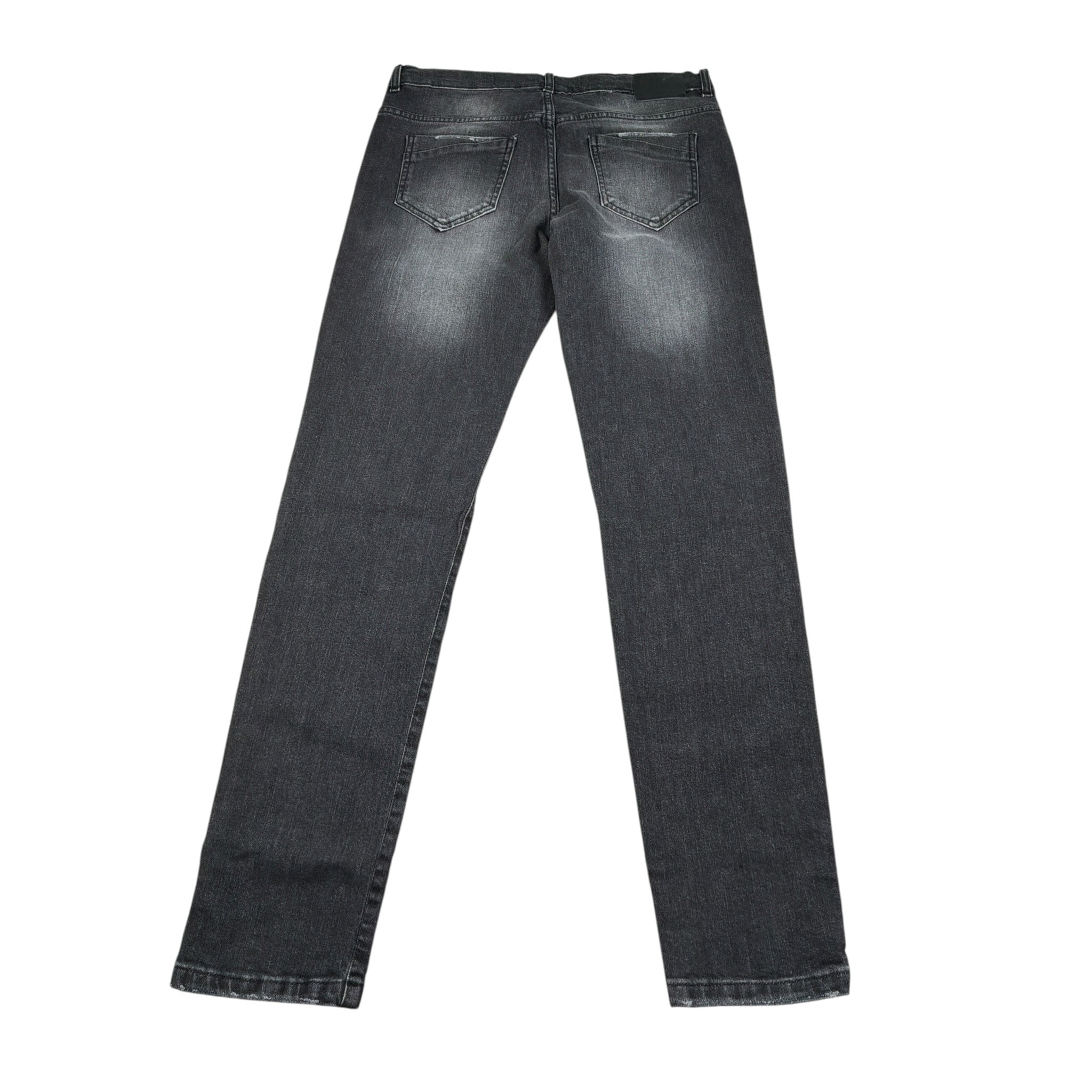 Bikkembergs Jeans tinta unita con Girovita Regolabile Nero per Bambino BK0446 NERO BiKKEMBERGS 