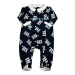 Bikkembergs Tutina tinta unita con Stampa Blu per Neonato BK0912 BLU BiKKEMBERGS 